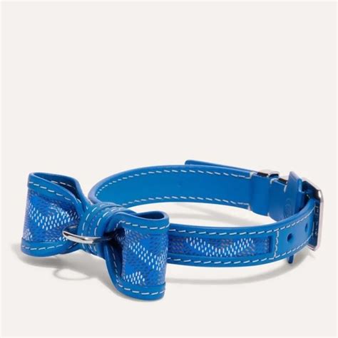 goyard dog bow colar|goyard edmond dog collar.